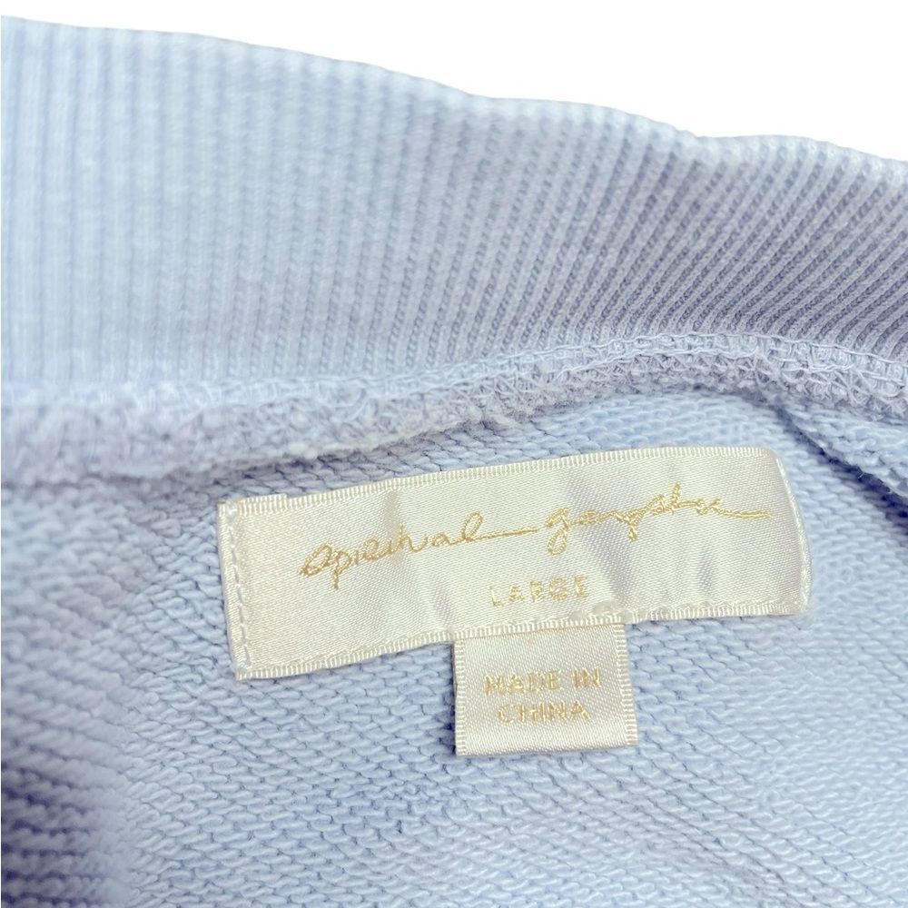 Spiritual Gangster Women's Blue Eternal Optimist Pullover Sweater Size Large - Picture 10 of 10